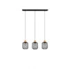 Trio Suspension Trois Lampes Bohème Caliméro -Magasin À Domicile suspension trois lampes boheme calimero