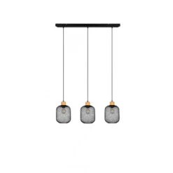 Trio Suspension Trois Lampes Bohème Caliméro