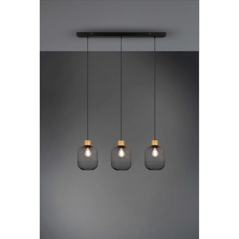 Trio Suspension Trois Lampes Bohème Caliméro 9 Trio Suspension Trois Lampes Bohème Caliméro – Image 7