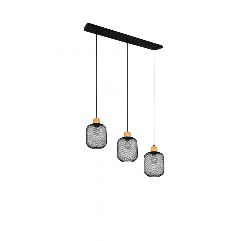 Trio Suspension Trois Lampes Bohème Caliméro 10 Trio Suspension Trois Lampes Bohème Caliméro – Image 8
