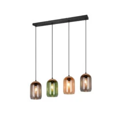 Trio Suspension En Verre Coloré Quatre Lampes - CORK 12 Trio Suspension En Verre Coloré Quatre Lampes - CORK -Magasin À Domicile suspension verre colore quatre lampes cork 2