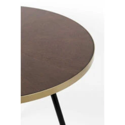Table à Manger Vintage Ronde 91 Cm - DENISE -Magasin À Domicile table a manger vintage ronde 91 cm denise 4