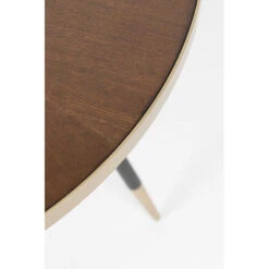 Table à Manger Vintage Ronde 91 Cm - DENISE -Magasin À Domicile table a manger vintage ronde 91 cm denise 5