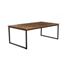 Table Basse Bois Et Métal Randi Par Dutchbone -Magasin À Domicile table basse bois et metal randi par dutchbone 2