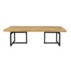 Table Basse En Bois Et Métal Class - Dutchbone -Magasin À Domicile table basse en bois et metal class dutchbone