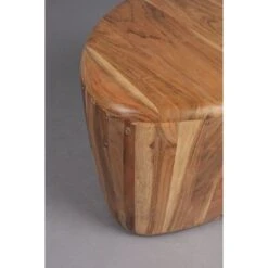 Table Basse En Bois Ovale Dutchone - AYLA -Magasin À Domicile table basse en bois ovale dutchone ayla 4