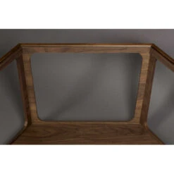 Table Basse Hexagonale En Bois Et Verre Dutchone - SITA -Magasin À Domicile table basse hexagonale en bois et verre dutchone sita 3