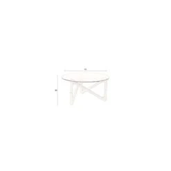 Table Basse Ronde Bois Et Verre Naia - Dutchbone -Magasin À Domicile table basse ronde bois et verre naia dutchbone 8