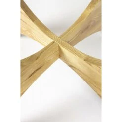 Table Basse Ronde Bois Et Verre Kobe 80cm - Zuiver -Magasin À Domicile table basse ronde bois verre kobe 80cm zuiver 4