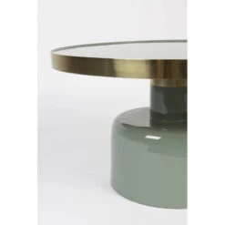 Table Basse Vintage Glam émaillée Glossy - Zuiver -Magasin À Domicile table basse vintage glam emaillee glossy zuiver 2