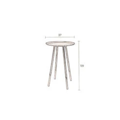 Table D'appoint Design Eliot - Dutchbone 19 Table D'appoint Design Eliot - Dutchbone -Magasin À Domicile table d appoint design eliot dutchbone 8
