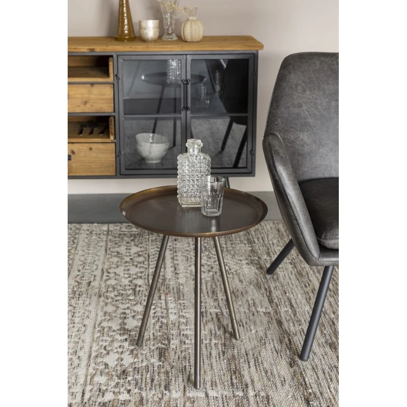 Table D'appoint Design Frost Trépied Métal - Boite à Design 4 Table D'appoint Design Frost Trépied Métal - Boite à Design – Image 2