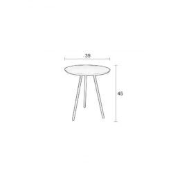 Table D'appoint Design Frost Trépied Métal - Boite à Design 21 Table D'appoint Design Frost Trépied Métal - Boite à Design -Magasin À Domicile table d appoint design frost trepied metal boite a design 9