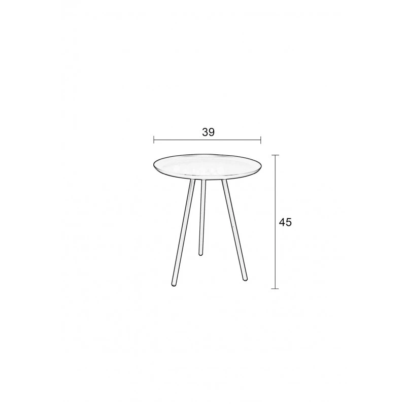 Table D'appoint Design Frost Trépied Métal - Boite à Design 12 Table D'appoint Design Frost Trépied Métal - Boite à Design – Image 10