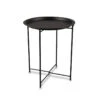 Table D'appoint Design Ronde Métal CARO 1 Table D'appoint Design Ronde Métal CARO -Magasin À Domicile table d appoint design ronde metal caro