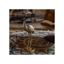 Table D'appoint En Verre Et Métal Crane - Dutchbone -Magasin À Domicile table d appoint en verre et metal crane dutchbone 1