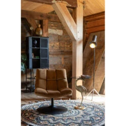 Table D'appoint En Verre Et Métal Crane - Dutchbone -Magasin À Domicile table d appoint en verre et metal crane dutchbone 6