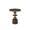 Table D'appoint Ronde Bois De Manguier Cath - Dutchbone -Magasin À Domicile table d appoint ronde bois de manguier cath dutchbone