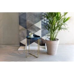 Magasin À Domicile -Magasin À Domicile table d appoint ronde emaillee boite a design celina 1