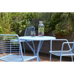Table De Jardin En Métal Ronde 60 Cm - LEO 9 Table De Jardin En Métal Ronde 60 Cm - LEO -Magasin À Domicile table de jardin metal ronde 60 cm leo 2