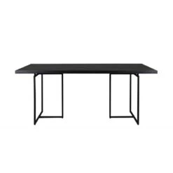 Table De Repas Noire Design Class - Dutchbone