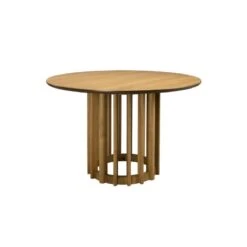 Table De Repas Ronde 120cm BARLET - Dutchbone -Magasin À Domicile table de repas ronde 120cm barlet dutchbone 7