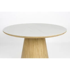 Table De Repas Ronde Almira 115 Cm -Magasin À Domicile table de repas ronde almira 115 cm 2
