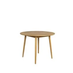 Table De Repas Ronde En Bois Fabio 100 Cm -Magasin À Domicile table de repas ronde en bois fabio 100 cm 2