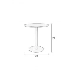 Table Design Ronde 76 Cm Metsu, Zuiver -Magasin À Domicile table design ronde 76 cm metsu zuiver 6