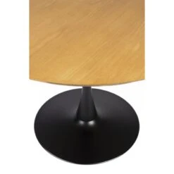 Table De Repas Ronde RAKU 110 Cm Pied Tulipe -Magasin À Domicile table repas ronde raku 110 cm pied tulipe 2