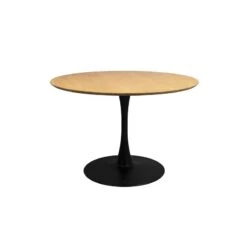 Table De Repas Ronde RAKU 110 Cm Pied Tulipe