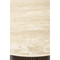 Table Ronde Salle à Manger Arda Bois Et Travertin - Dutchbone -Magasin À Domicile table ronde salle a manger arda bois et travertin dutchbone 4