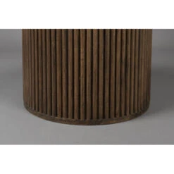 Table Ronde Salle à Manger Arda Bois Et Travertin - Dutchbone -Magasin À Domicile table ronde salle a manger arda bois et travertin dutchbone 5