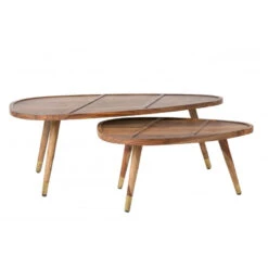 Tables Basses Gigogne En Bois Sham - Dutchbone