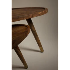 Tables Basses Gigogne En Bois Sham - Dutchbone -Magasin À Domicile tables basses gigogne en bois sham dutchbone 8