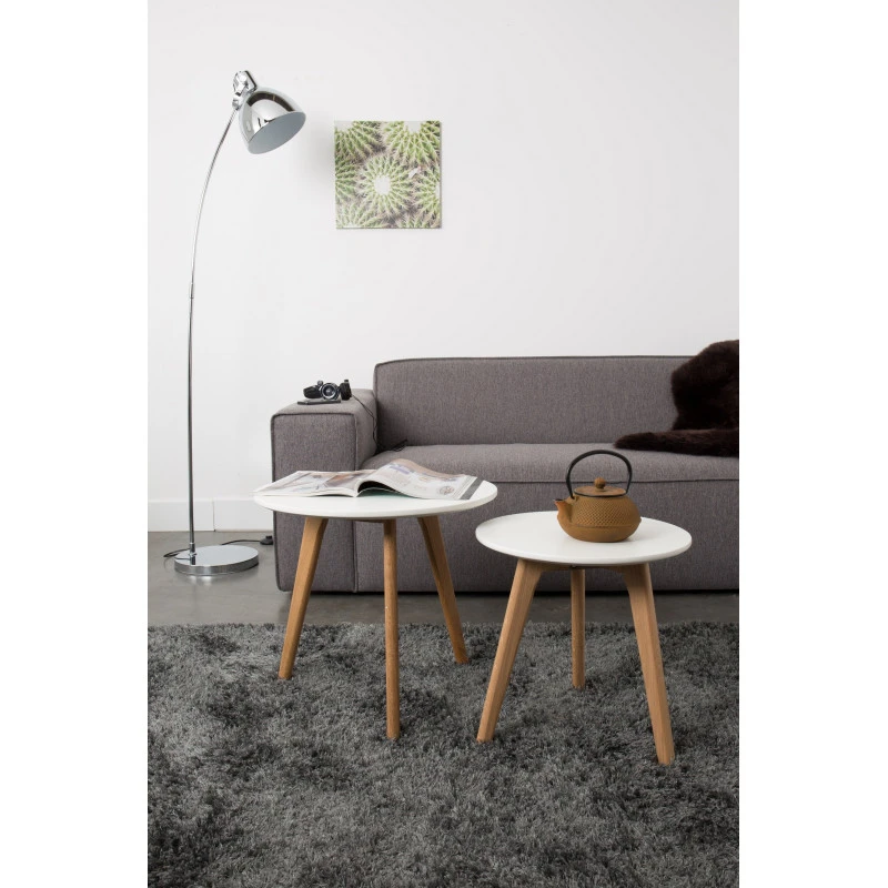 Tables Basses Scandinave BODINE - Set De 2 5 Tables Basses Scandinave BODINE - Set De 2 – Image 3