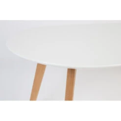 Tables Basses Scandinave DROP Laquée Blanche - Set De 2 -Magasin À Domicile tables basses scandinave drop laquee blanche set de 2 5