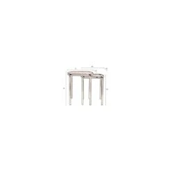 Tables D'appoint BANDHU Lot De 2 - Dutchbone -Magasin À Domicile tables d appoint bandhu lot de 2 dutchbone 12