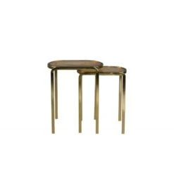 Tables D'appoint BANDHU Lot De 2 - Dutchbone -Magasin À Domicile tables d appoint bandhu lot de 2 dutchbone 2