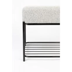 Tabouret Avec Coussin Tissu Milou -Magasin À Domicile tabouret avec coussin tissu milou 10