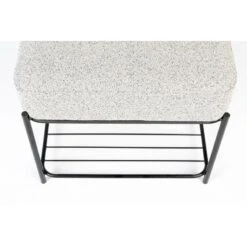 Tabouret Avec Coussin Tissu Milou -Magasin À Domicile tabouret avec coussin tissu milou 5