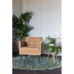 Tapis à Franges Rond BODEGA 175cm - Dutchbone -Magasin À Domicile tapis a franges rond bodega 175cm dutchbone 3