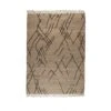 Tapis Beige Ethnique Fait Main SHANK 170X240 - Dutchbone -Magasin À Domicile tapis beige ethnique fait main shank 170x240 dutchbone