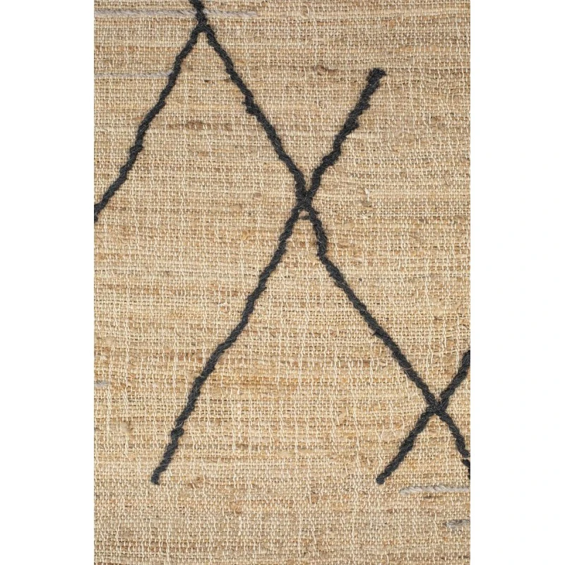 Tapis Beige Ethnique Fait Main SHANK 170X240 - Dutchbone 8 Tapis Beige Ethnique Fait Main SHANK 170X240 - Dutchbone – Image 6