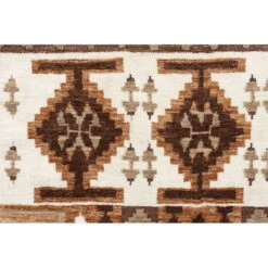 Tapis Ethnique Maron 200x300 Cm Dutchbone -Magasin À Domicile tapis ethnique maron 200x300 cm dutchbone 4