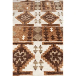 Tapis Maron 160x230 Cm Dutchbone -Magasin À Domicile tapis maron 160x230 cm dutchbone 4