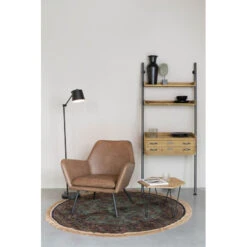 Tapis Raz Rond à Franges 160 Cm - Boite à Design -Magasin À Domicile tapis raz rond a franges 160 cm boite a design 7