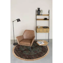 Tapis Raz Rond à Franges 160 Cm - Boite à Design -Magasin À Domicile tapis raz rond a franges 160 cm boite a design 8