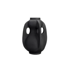 Grand Vase Thiago Noir Terra - Dutchbone