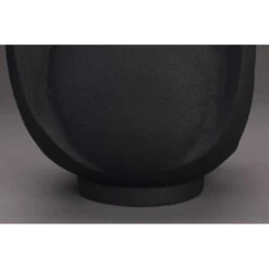 Grand Vase Thiago Noir Terra - Dutchbone -Magasin À Domicile vase thiago noir terra dutchbone 7